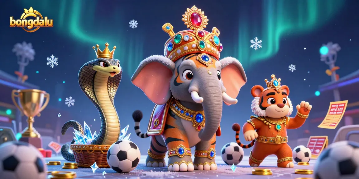 Bet on bongdalu for fast-paced sports insights with colorful 3D elements and engaging characters.