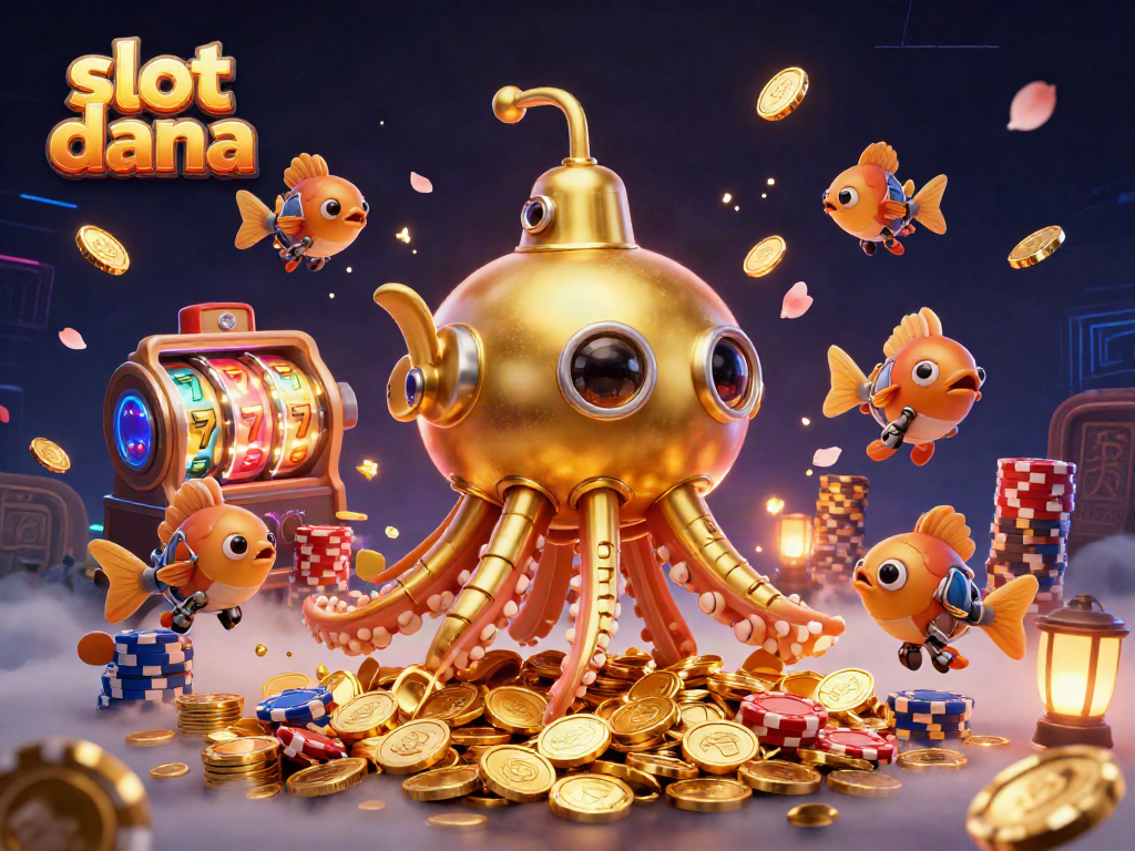 Experience excitement with slot dana's thrilling symbols in a vibrant underwater treasure scene.