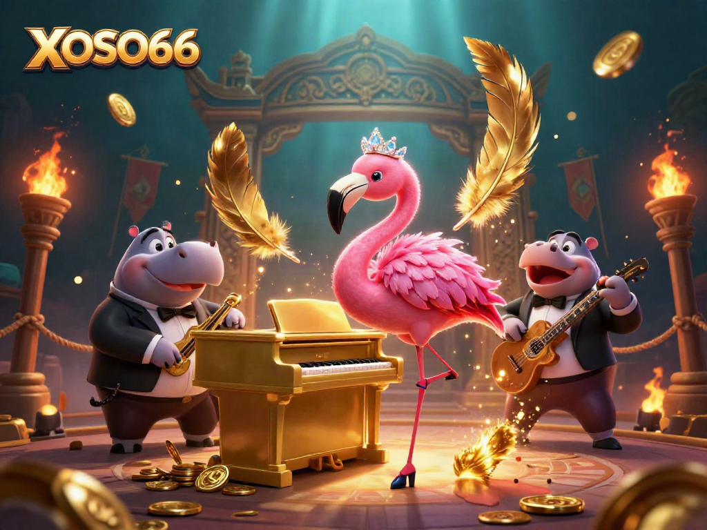 XOSO66 invites players to enjoy an immersive casino experience with vibrant characters and stunning visuals.