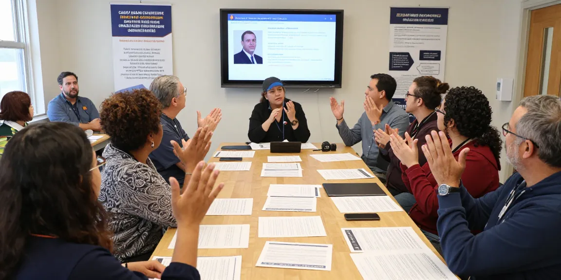 Voter community gathering discussing Casey Askar's controversies and campaign history