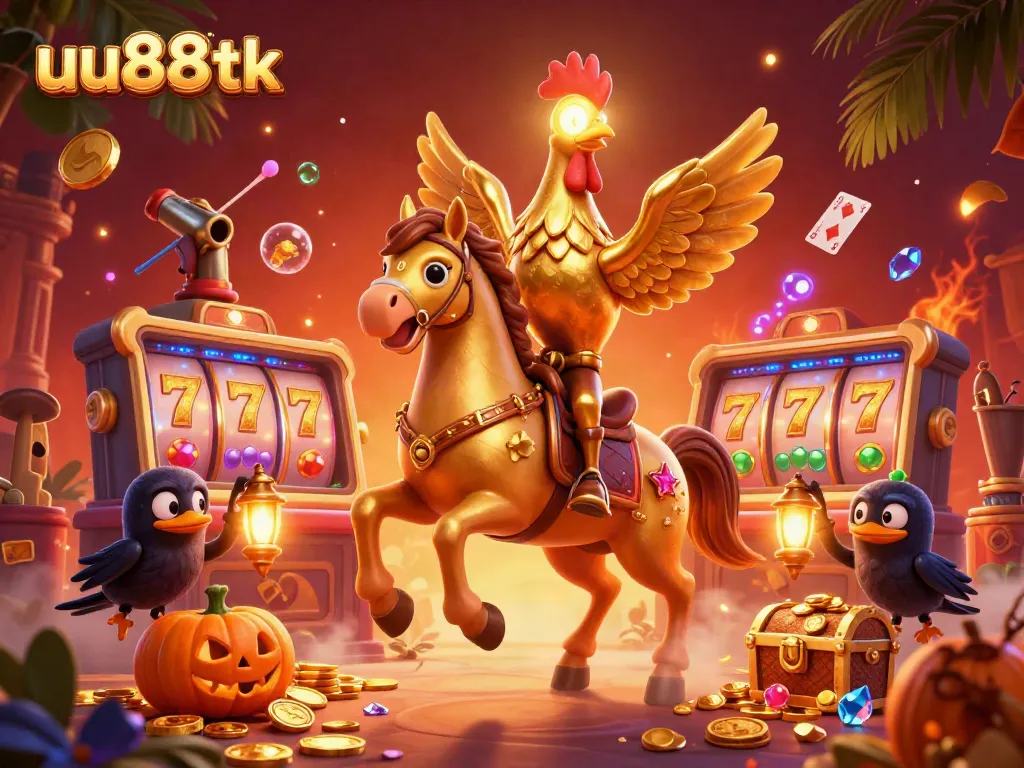 Experience thrilling gameplay with uu88tk in this captivating midnight casino scene.