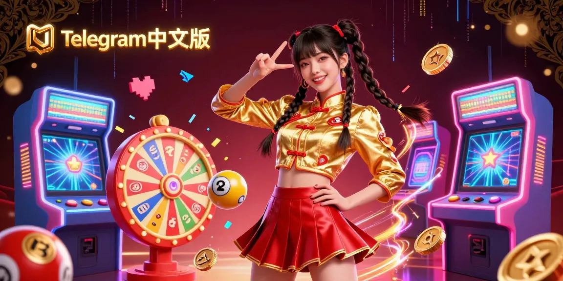 在充满活力的赌场游戏场景中与Telegram中文版旋转奖品，充满能量。