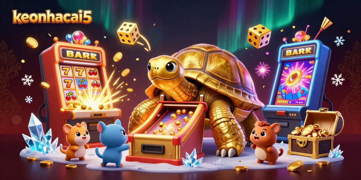 Experience exciting wins with keonhacai5 as the colossal tortoise pinball machine invites you to play!